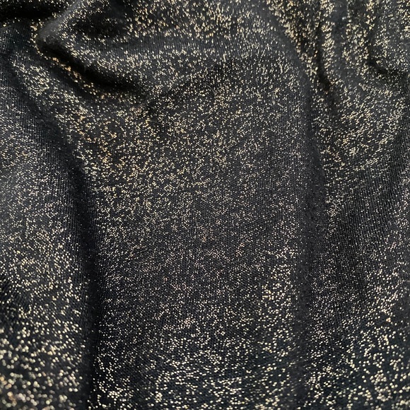 ❤️ Symmetry Black Gold Shimmer Dress. NWOT - Picture 7 of 8